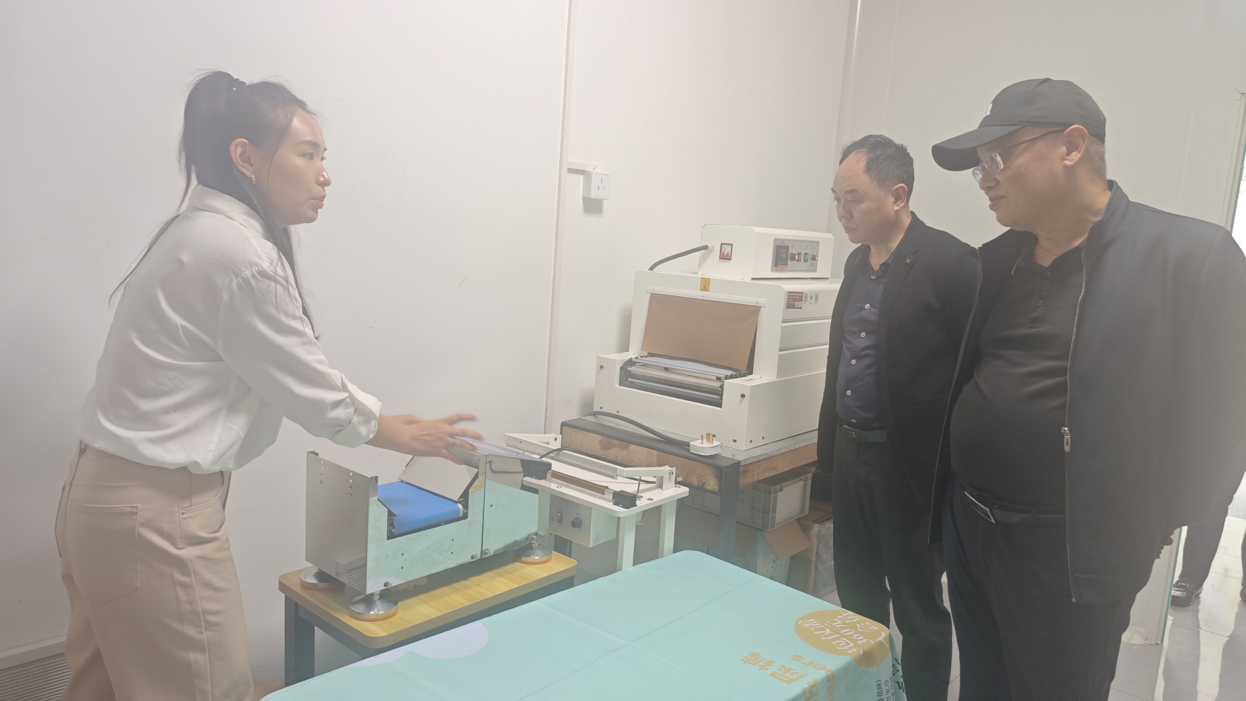 走访交流现场